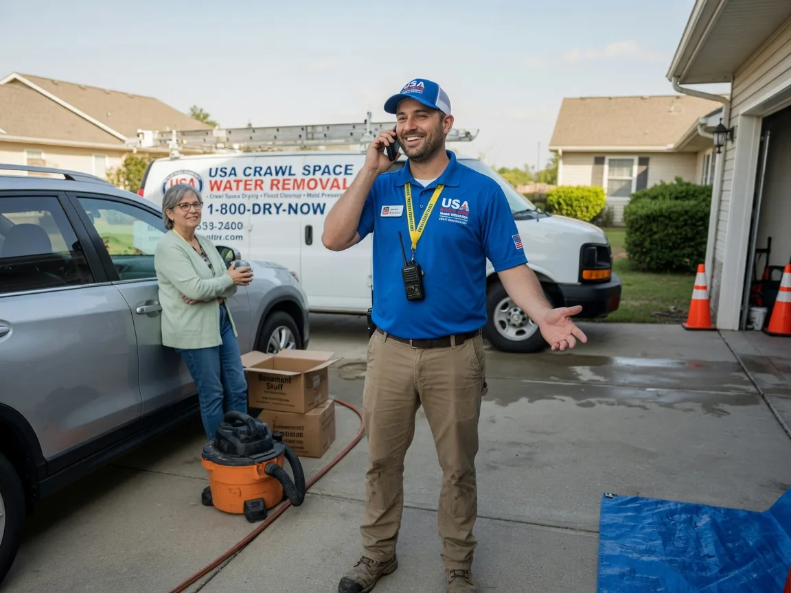 Crawl Space Water Removal Ary, KY FAQs